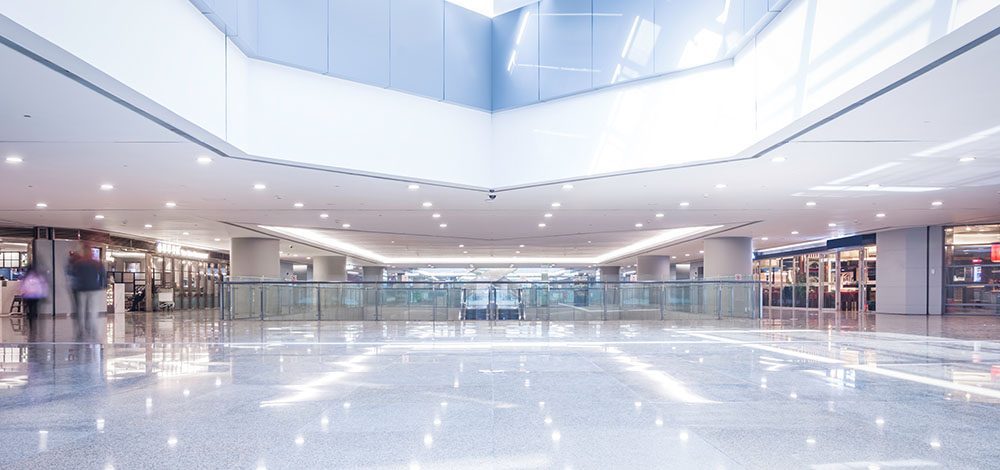 interior of shoppingmall